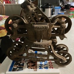 Antique 1903. Haybale Wench From Old Barn