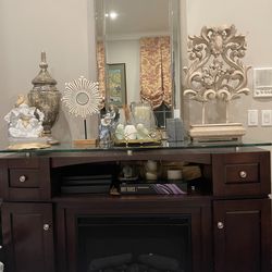 Fireplace dresser