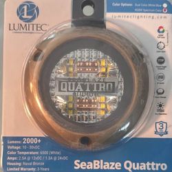 Lumitec boat underwater light - SeaBlaze Quattro