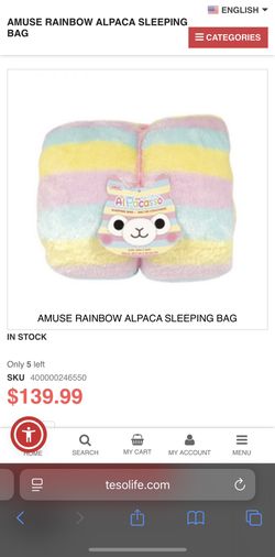 Amuse Rainbow Alpaca Sleeping Bag 