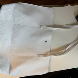 White Minimalist Tote Bag – Italian Style, No Logo