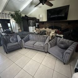 3 Pc Sofa Set