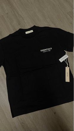 Fear of God Essentials Black T-Shirt