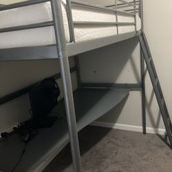 Twin Loft Bed And Desk Combo