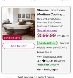 Brand new 600 queen mattress  for 249.99