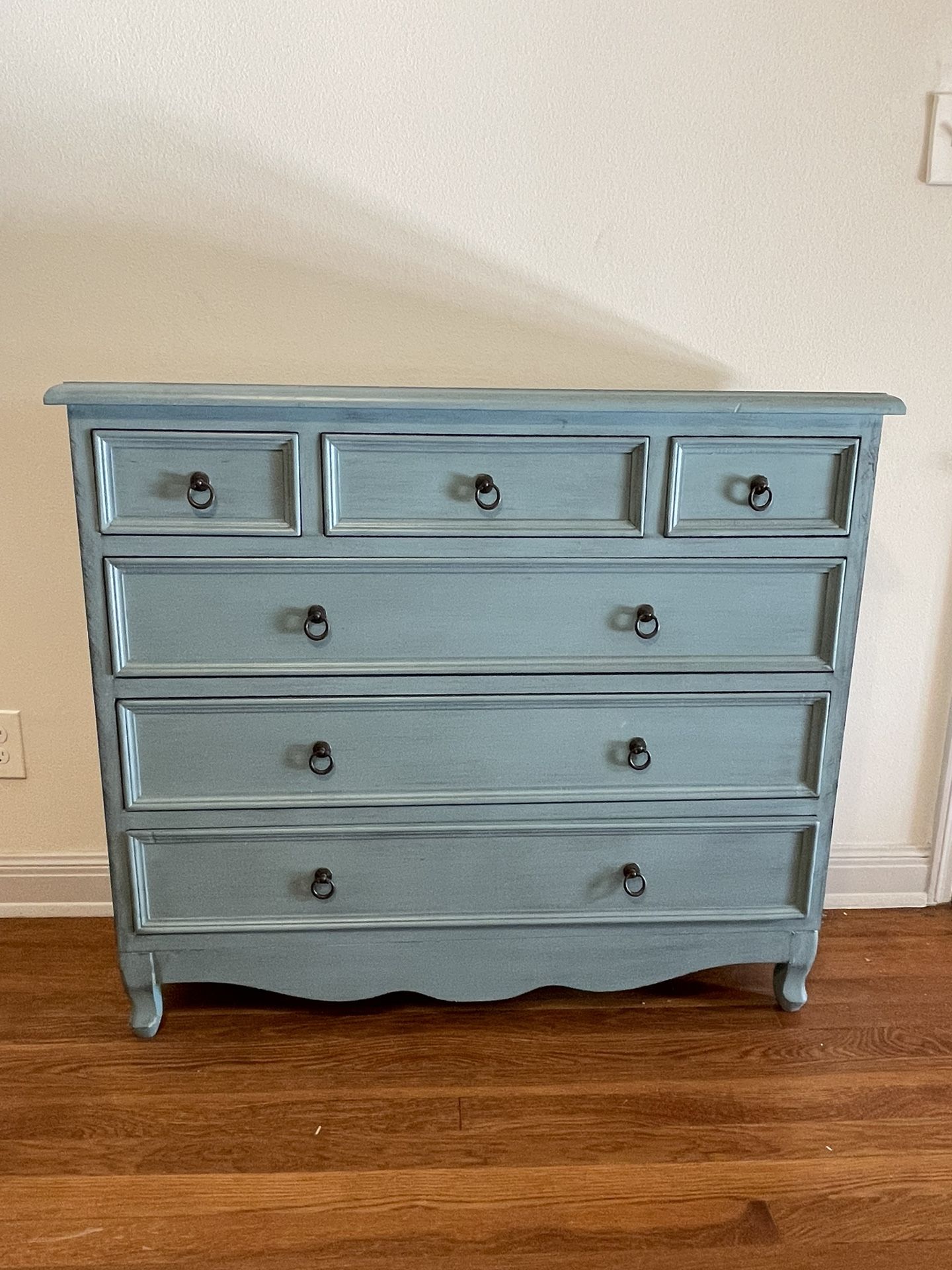 Kirkland’s blue chest/dresser