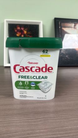 Cascade Free & Clear ActionPacs 62 Count