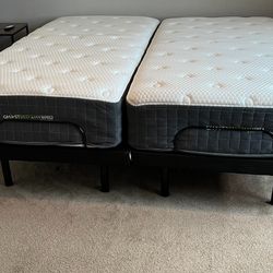 Ghostbed Hybrid Adjustable Bed ! Ghost Bed Adjustable Bed ! Split King ! Free Delivery