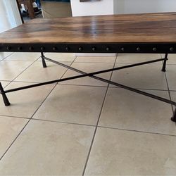 Rustic  Wood Coffee Table
