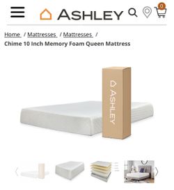 10 Inch Chime Memory Foam Queen Mattress