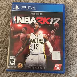 PS4 NBA 2k17