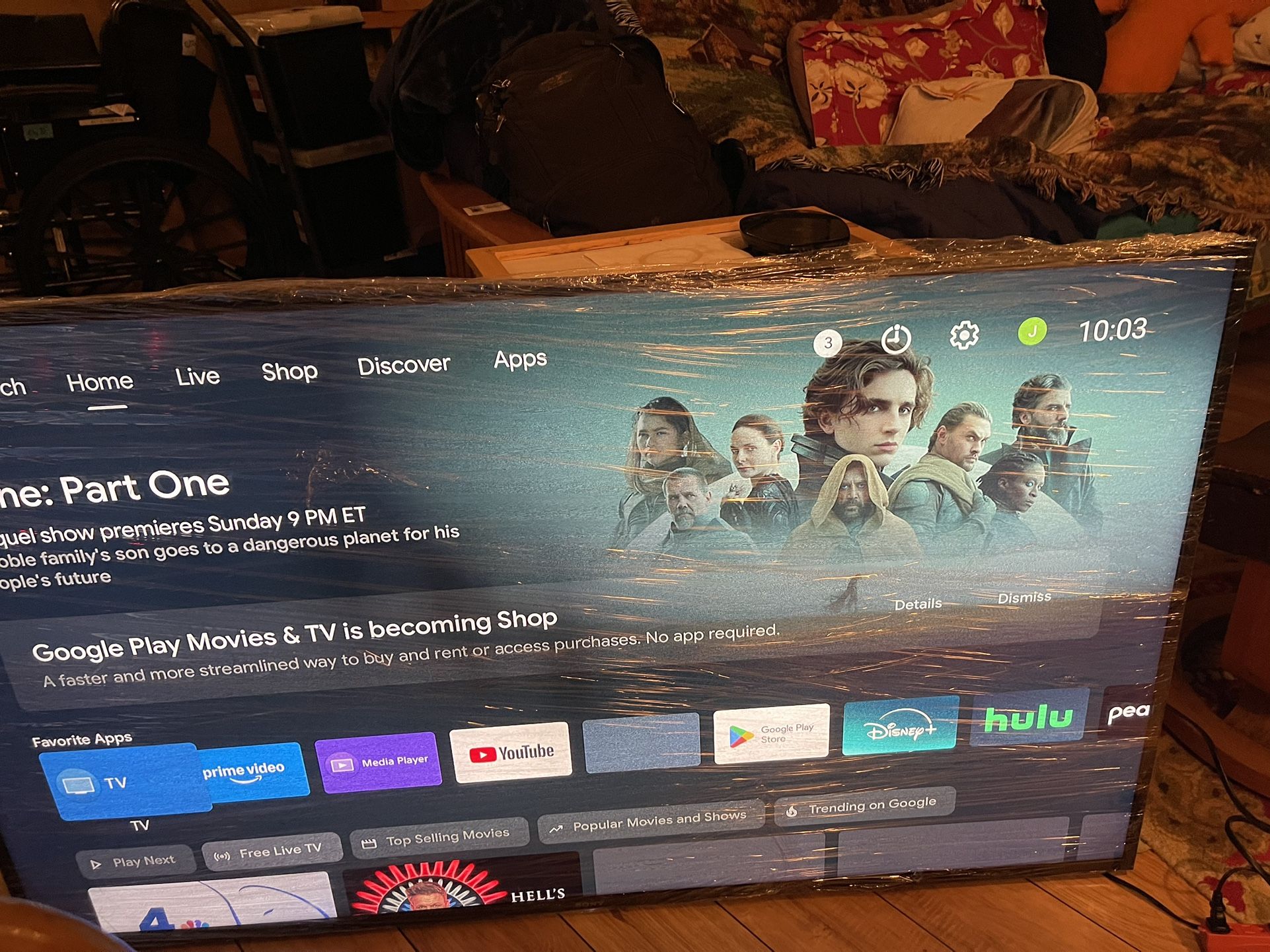55” Sony Bravia Smart TV