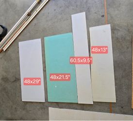 Assorted Drywall Pieces