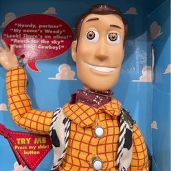 Toy Story Talking Woody Thinktoy Vintage 