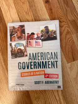 American government NEW sealed