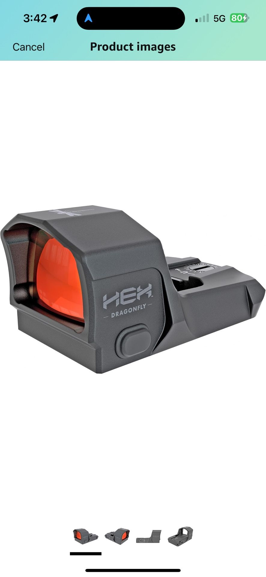 Hex Dragonfly Reflex Sight