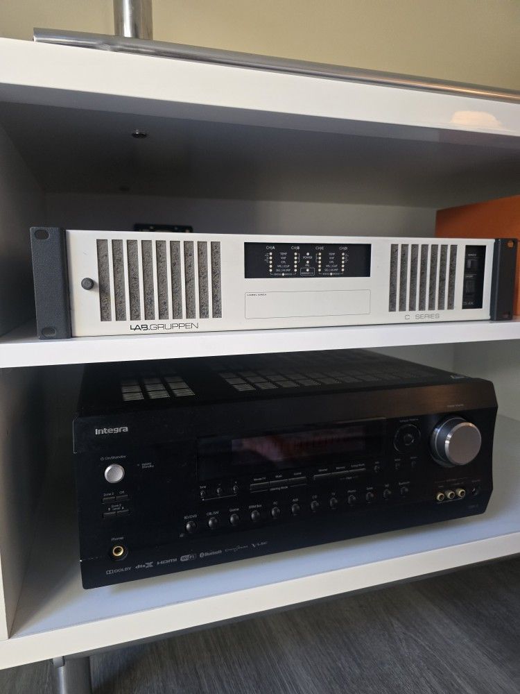 Integra Amplifier, Lab Gruppen Amplifier ,Sound Surround System
