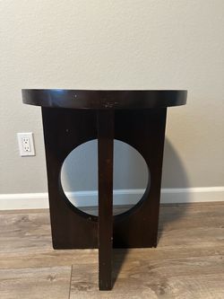 Side table 20”w x 24”H