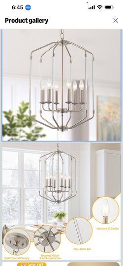 Dining room chandelier