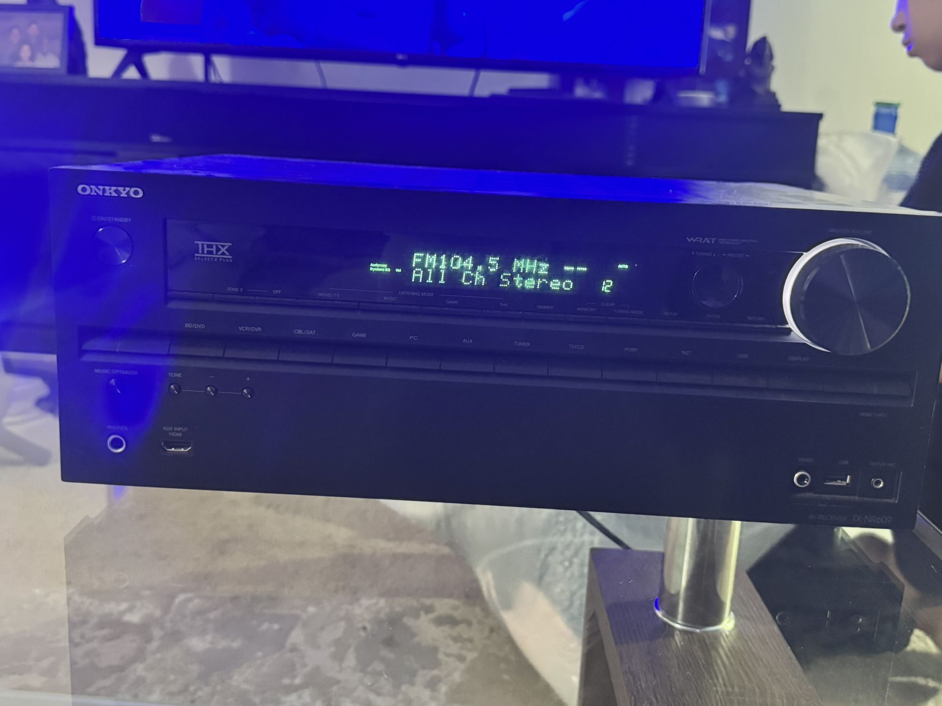 Onkyo TX NR609 7.2 Channel 240 Watt Receiver - TESTED - Great