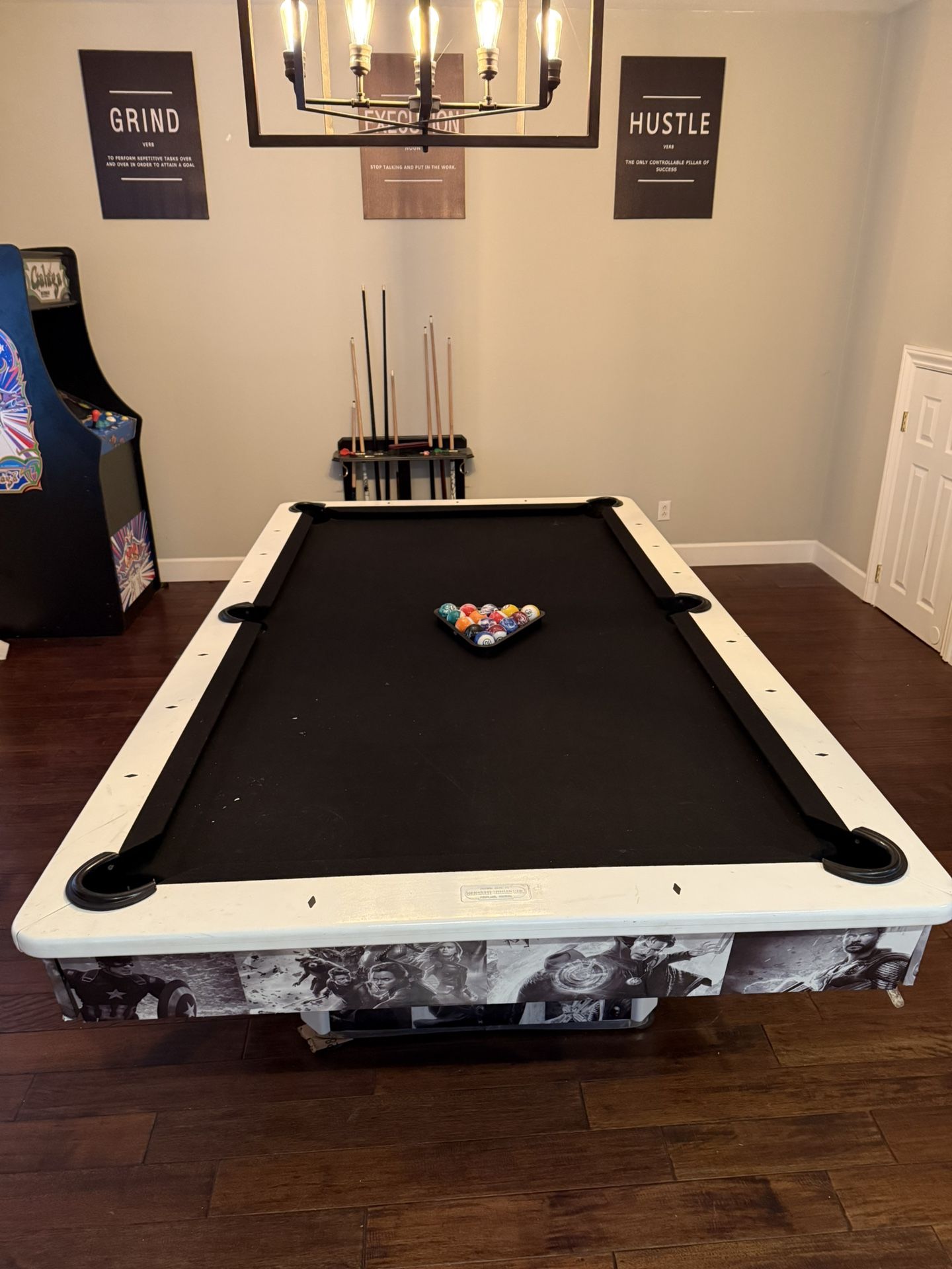 Pool Table w/ Pool Sticks
