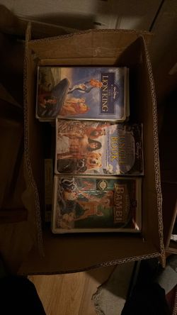 Box Of VHS Tapes