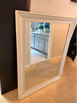 Large wall framed mirror 47”x37” sell ASAP