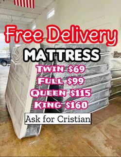 New Mattresses  Twin mattress Full mattress Queen mattress  King mattress  Colchones nuevos  Beds 
