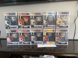 Scary movie funko lot