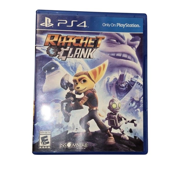 Ratchet And Clank Video Game PlayStation 4 Sony Insomniac GUC Rated E Everyone