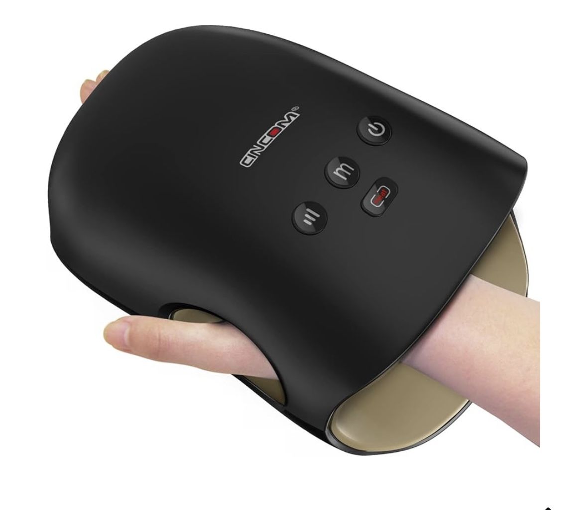 CINCOM Cordless Hand Massager Heat & Compression Arthritis & Carpal Tunnel