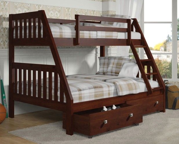 New Twin Over Full Bunkbed In Different Colors (Pics. Attached) Delivery Available!