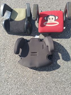 Kids booster $10 each