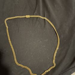 GLD Gold Cuban Chain