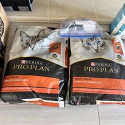Brand New Purina Pro Plan Cat Food + Fresh Step Crystal Litter (Bundle)