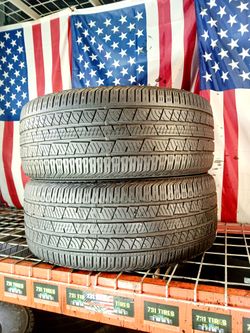✅ 265/45R20 CONTINENTAL CROSSCONTACT LX SPORT 2 NICE USED TIRES 265 45 20