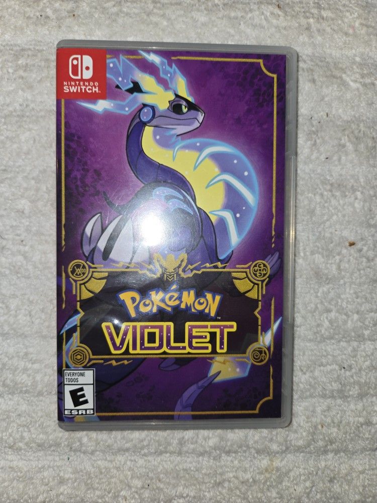  Nintendo Switch Pokemon Violet Video Game