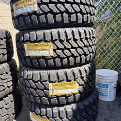 Vendo set de llantas nuevas MT33x12.50R20 marca Group Speeds