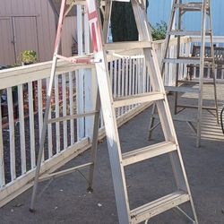 6ft Aluminum WERNER Ladder (PRICE IS FIRM & CASH ONLY)