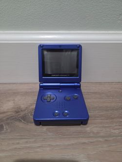Nintendo Gameboy Advance SP Cobalt Blue W/ Tony Hawk Pro Skater 2