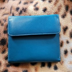 KATE LANDRY BLUE WALLET