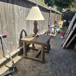 Lamp And Table Free Beed Gone Asap