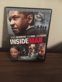 Inside Man (DVD, 2006)