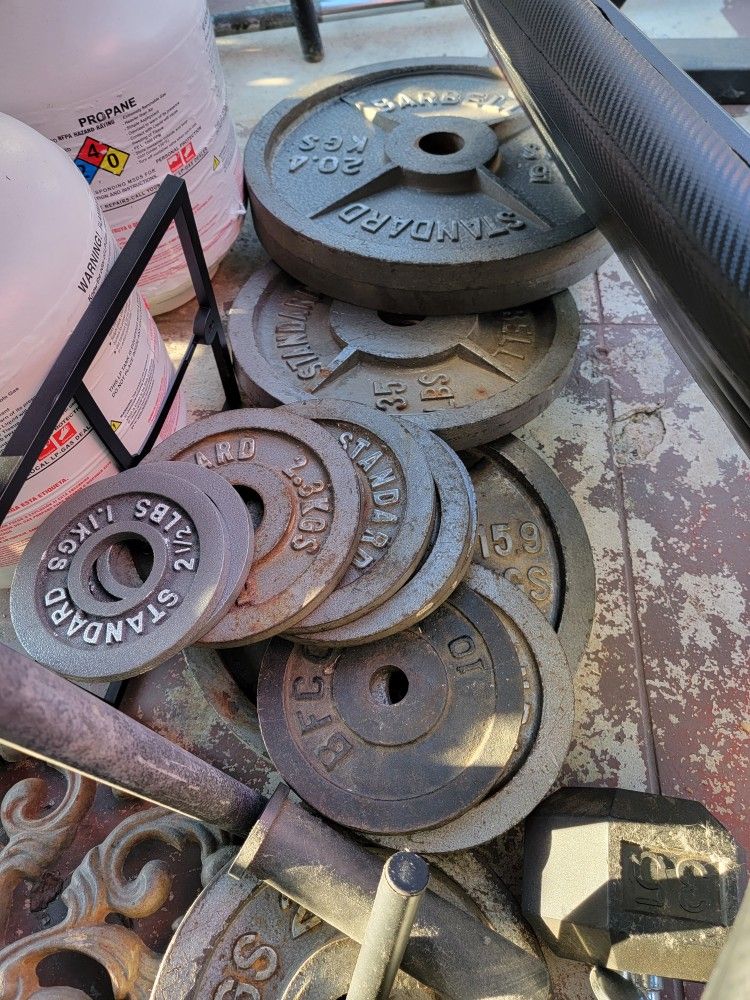 Marcy Olympic Weight Bench Plus Other Weights