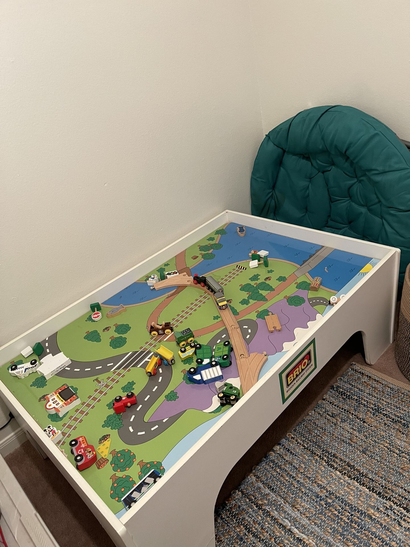 Brio Wooden Train Table for Sale in Winston salem NC OfferUp