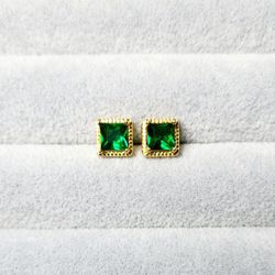 Emerald Earrings