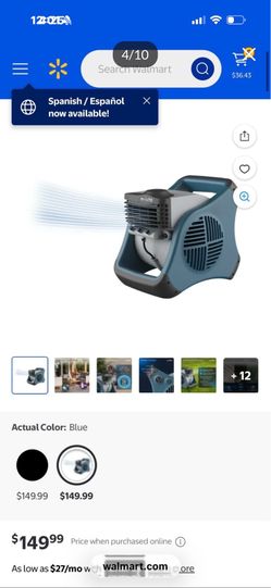 Brand new misting fan