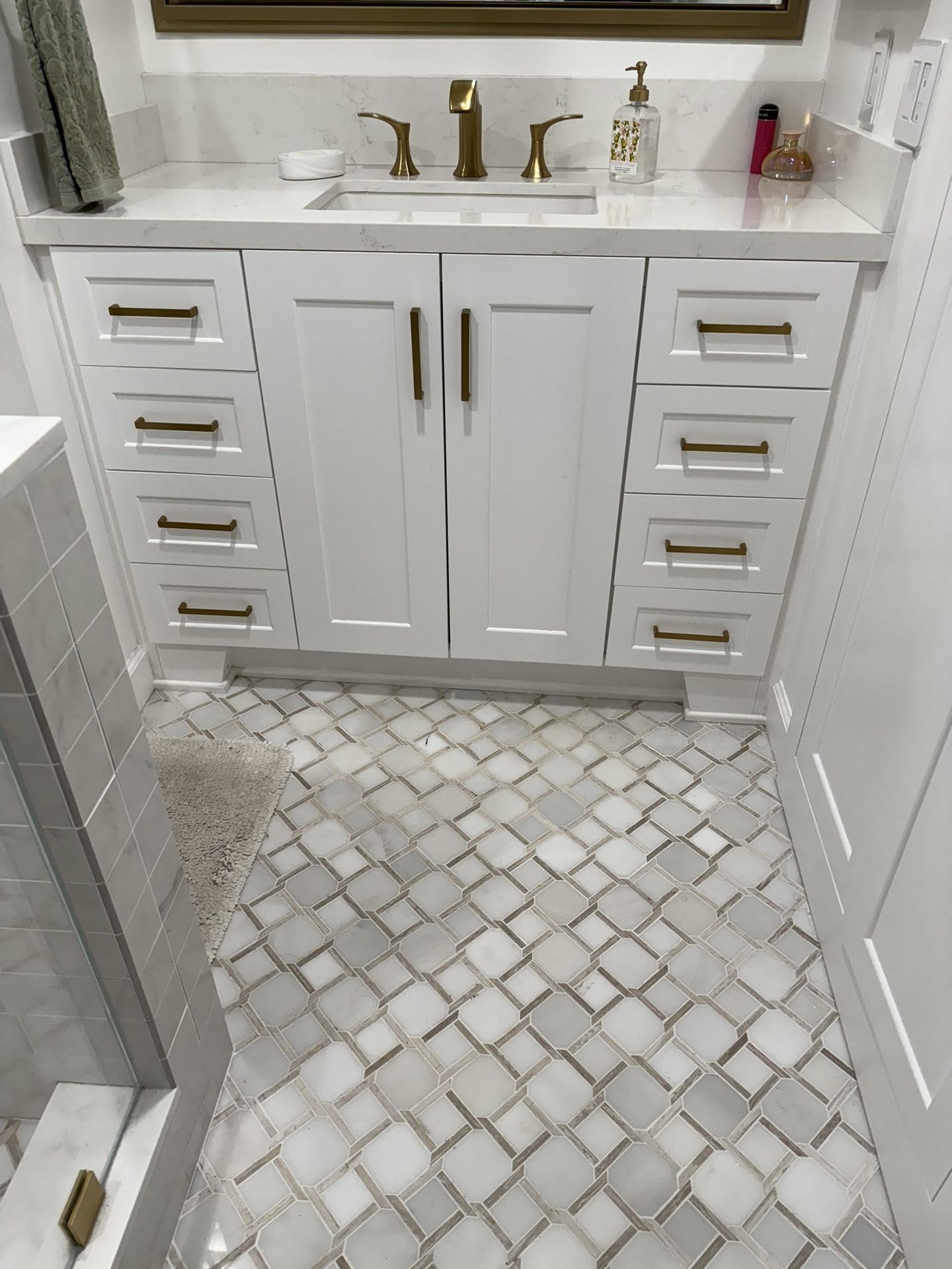 New 48” Bathroom Vanity Cabinet still in box