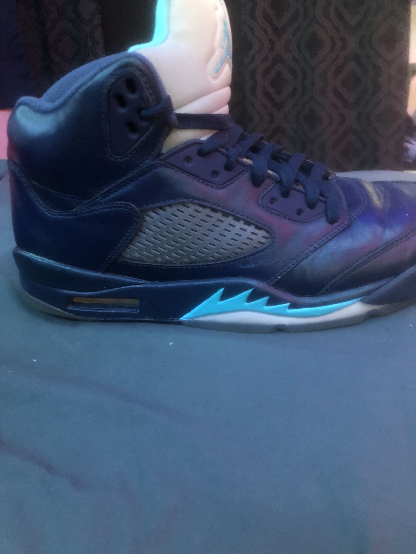 Size 10.5 Jordan 5 Pre Grape Hornet