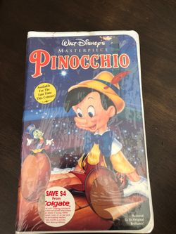 1993 Pinocchio VHS *Sealed